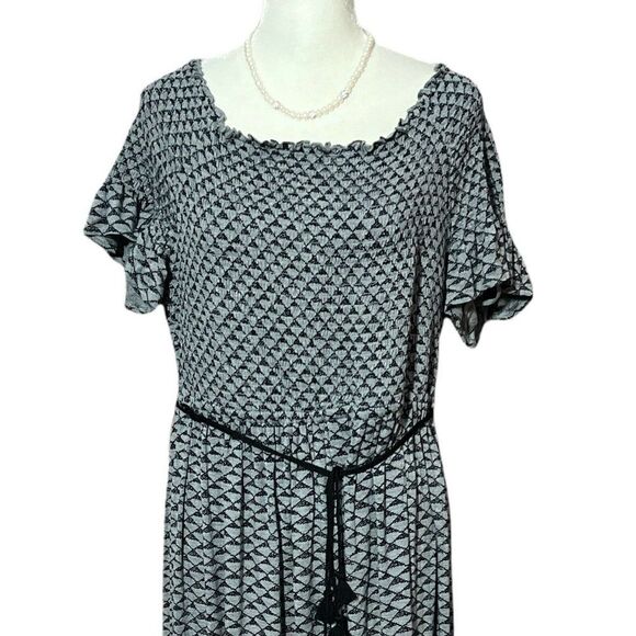 Womens Gray Maxi Gap Maternity Dress Size L - Picture 2 of 7